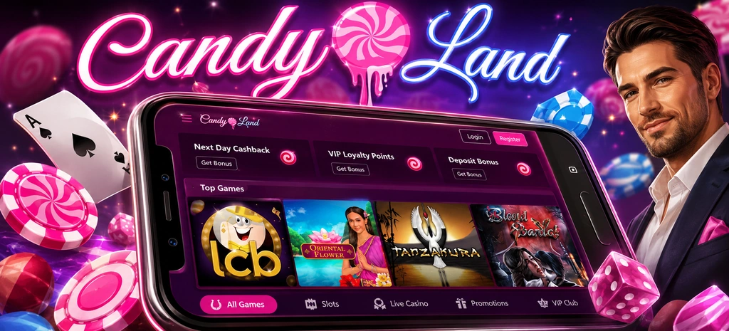 Candyland Casino on mobile